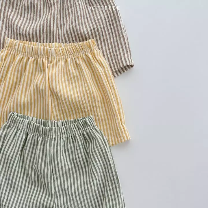 Oott Bebe - Korean Children Fashion - #minifashionista - Jijimi Oott Top Bottom Set - 9