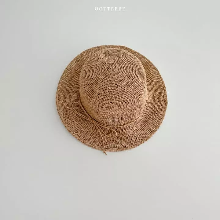 Oott Bebe - Korean Children Fashion - #minifashionista - Ribbon Jisa Cap 52cm~ 54cm