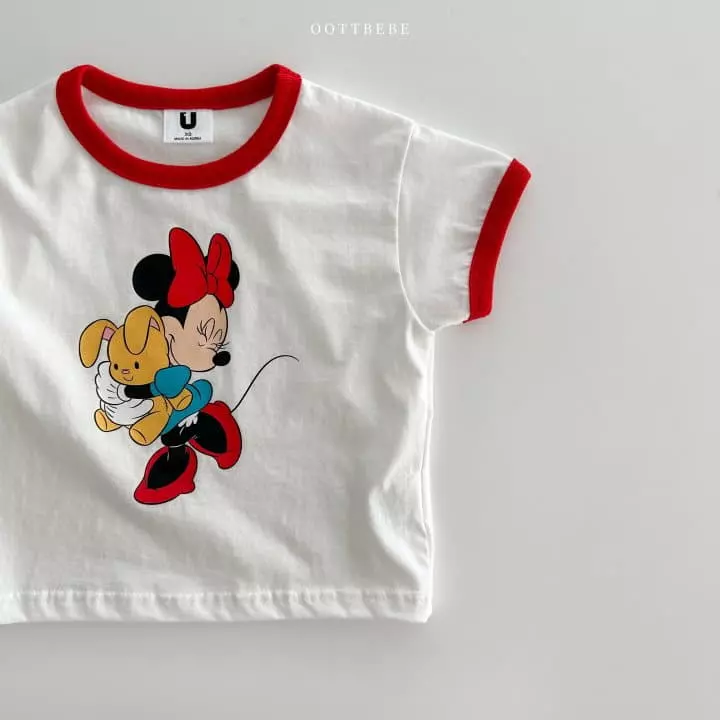 Oott Bebe - Korean Children Fashion - #minifashionista - Hug D Bear Tee - 7