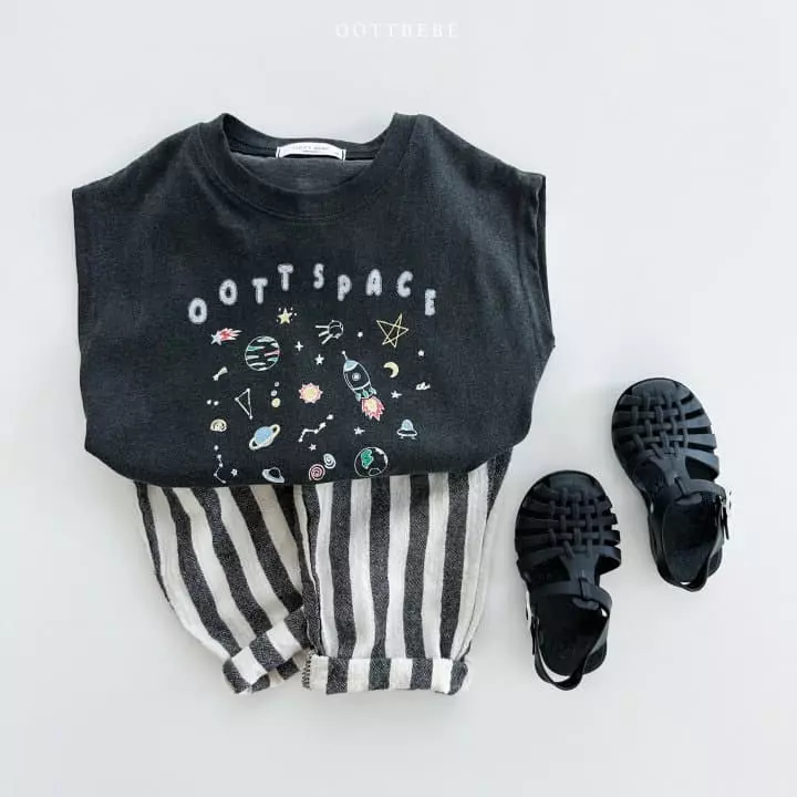 Oott Bebe - Korean Children Fashion - #prettylittlegirls - Space Sleeveless - 6