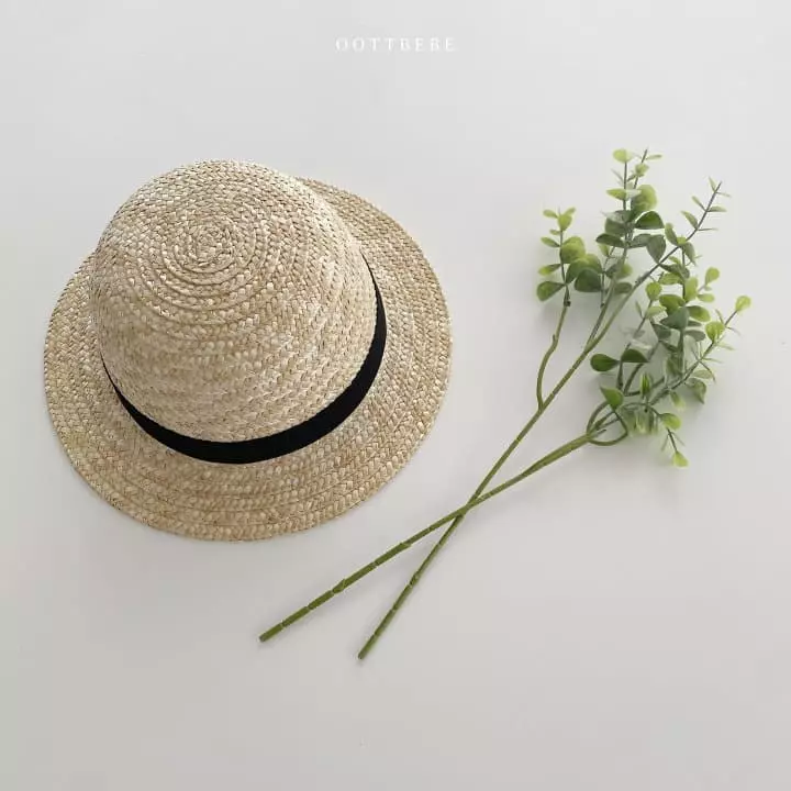 Oott Bebe - Korean Children Fashion - #prettylittlegirls - Black Circle Hat 52cm~ 54cm