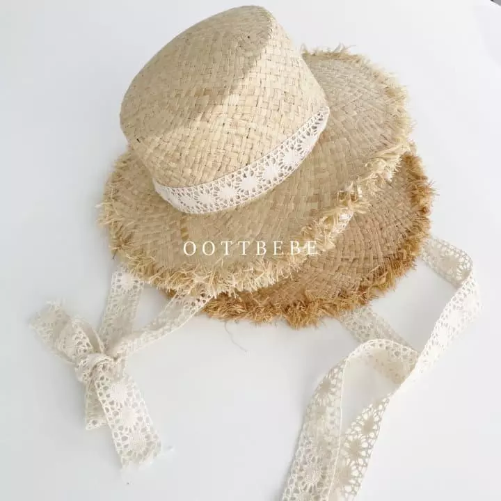 Oott Bebe - Korean Children Fashion - #stylishchildhood - Lace Hat 52cm~ 54cm - 3