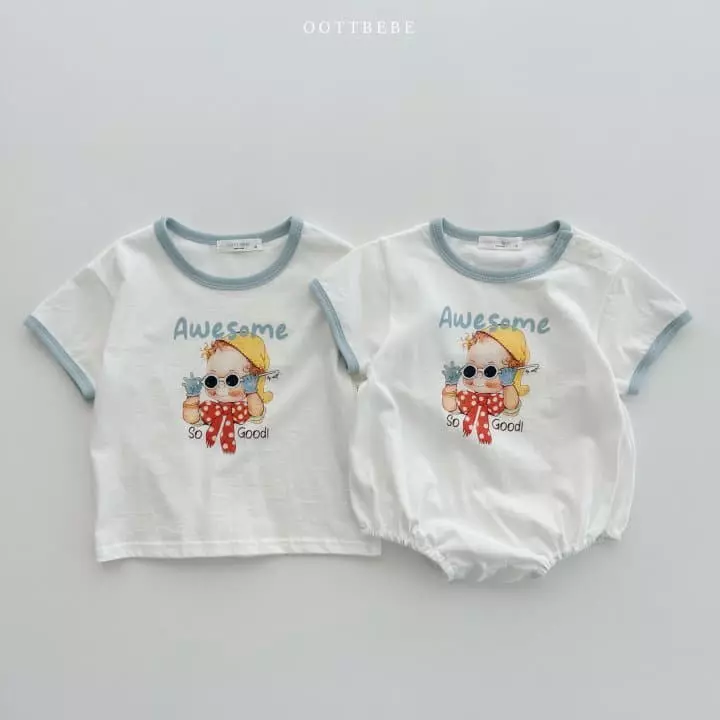 Oott Bebe - Korean Children Fashion - #todddlerfashion - Awesome Dolls Tee - 12