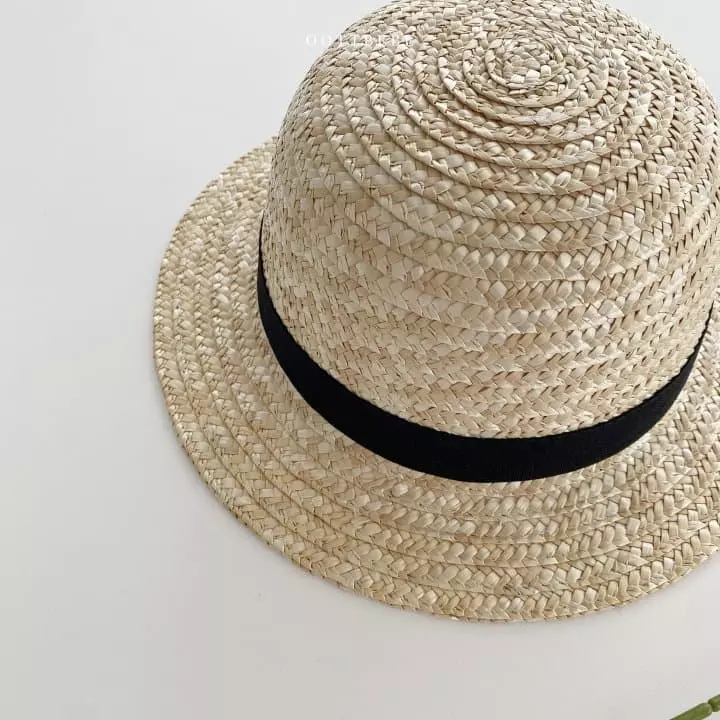 Oott Bebe - Korean Children Fashion - #todddlerfashion - Black Circle Hat 52cm~ 54cm - 2