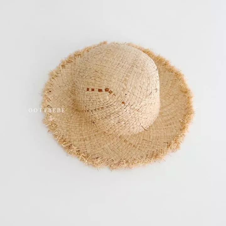 Oott Bebe - Korean Children Fashion - #toddlerclothing - Straw Hat 52cm~ 54cm 