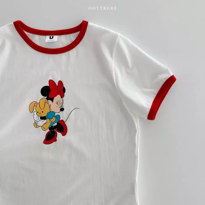 Oott Bebe - Korean Women Fashion - #restrostyle - Hug D Bear Tee Mom - 4