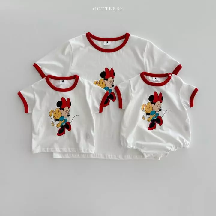 Oott Bebe - Korean Women Fashion - #thatsdarling - Hug D Bear Tee Mom - 6