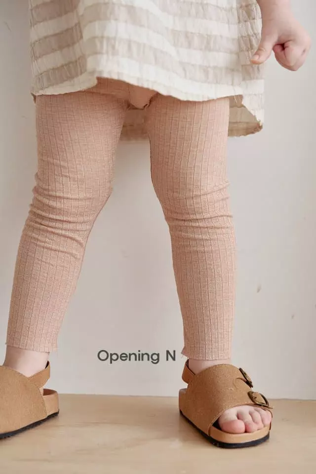 Opening & - Korean Children Fashion - #childofig - Skin Leggings - 12