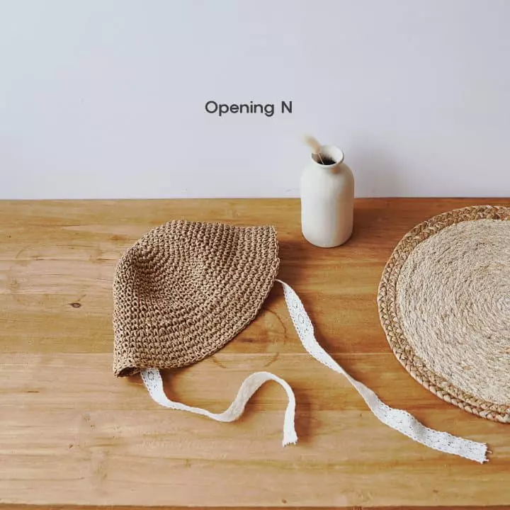 Opening & - Korean Children Fashion - #childofig - Lace Bucket Har