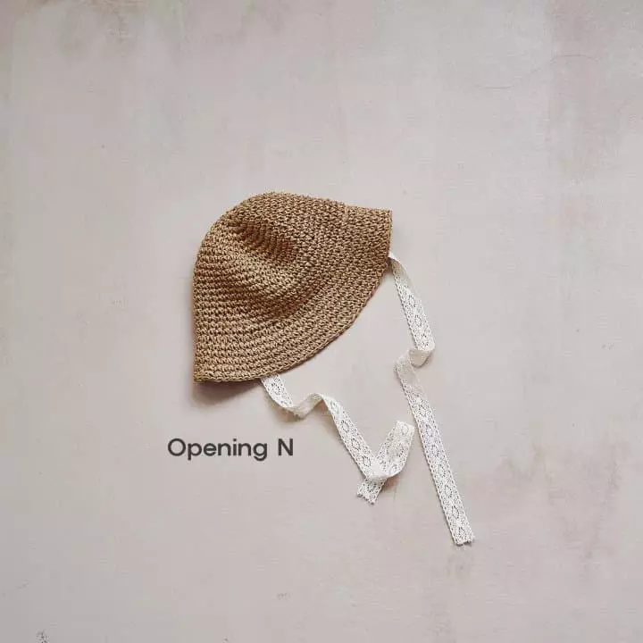 Opening & - Korean Children Fashion - #childofig - Lace Bucket Har - 2