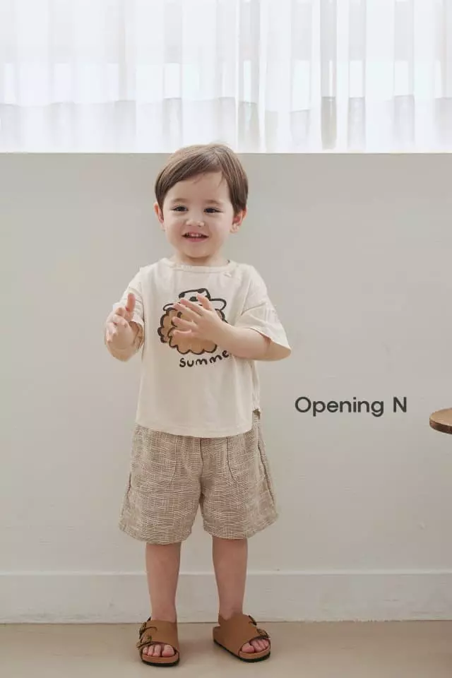Opening & - Korean Children Fashion - #childrensboutique - Sha Slub Pants - 12