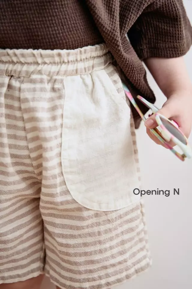 Opening & - Korean Children Fashion - #discoveringself - Summer Point Pants - 3