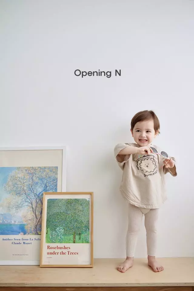 Opening & - Korean Children Fashion - #discoveringself - Skin Leggings - 2