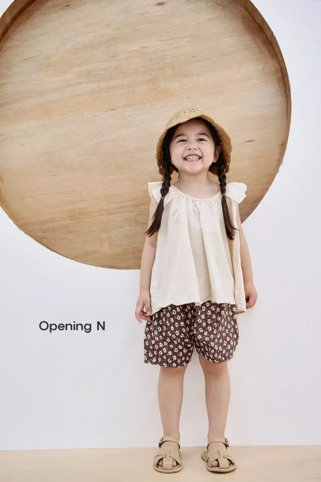 Opening & - Korean Children Fashion - #kidsstore - Pure Flower Pants - 4