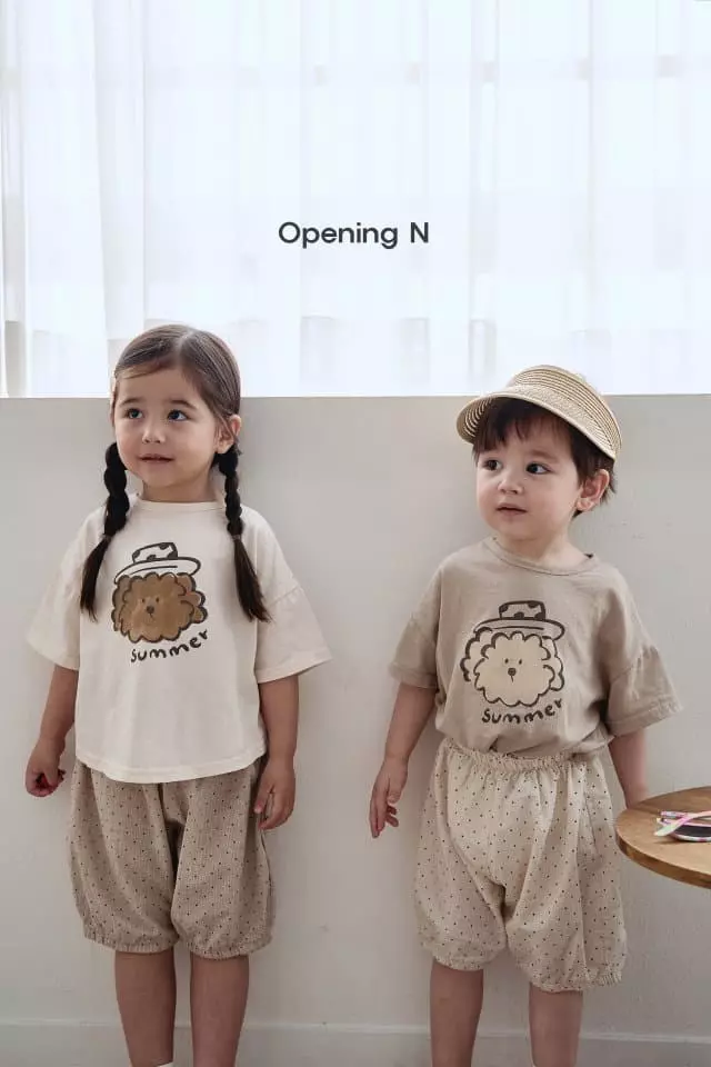 Opening & - Korean Children Fashion - #magicofchildhood - Puppy Paint Tee - 6