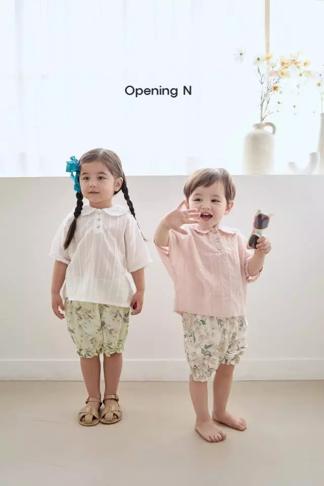 Opening & - Korean Children Fashion - #minifashionista - Haize Vlouse - 9