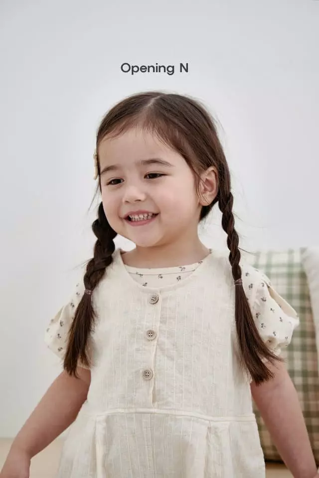 Opening & - Korean Children Fashion - #minifashionista - Joyful Tee - 2