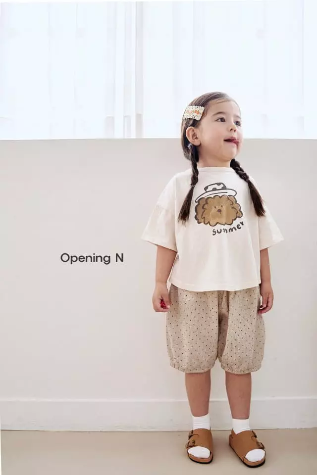 Opening & - Korean Children Fashion - #minifashionista - Bonbon Dot Pants - 6