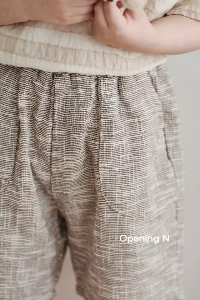 Opening & - Korean Children Fashion - #prettylittlegirls - Sha Slub Pants - 9