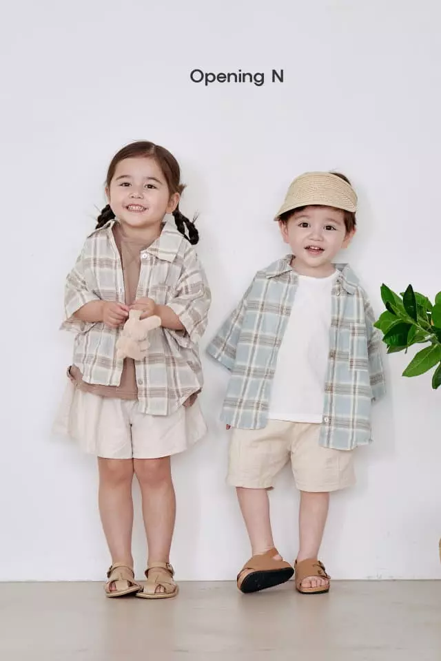 Opening & - Korean Children Fashion - #stylishchildhood - Ani Day Shirt