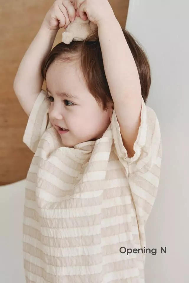 Opening & - Korean Children Fashion - #todddlerfashion - Wave Blouse