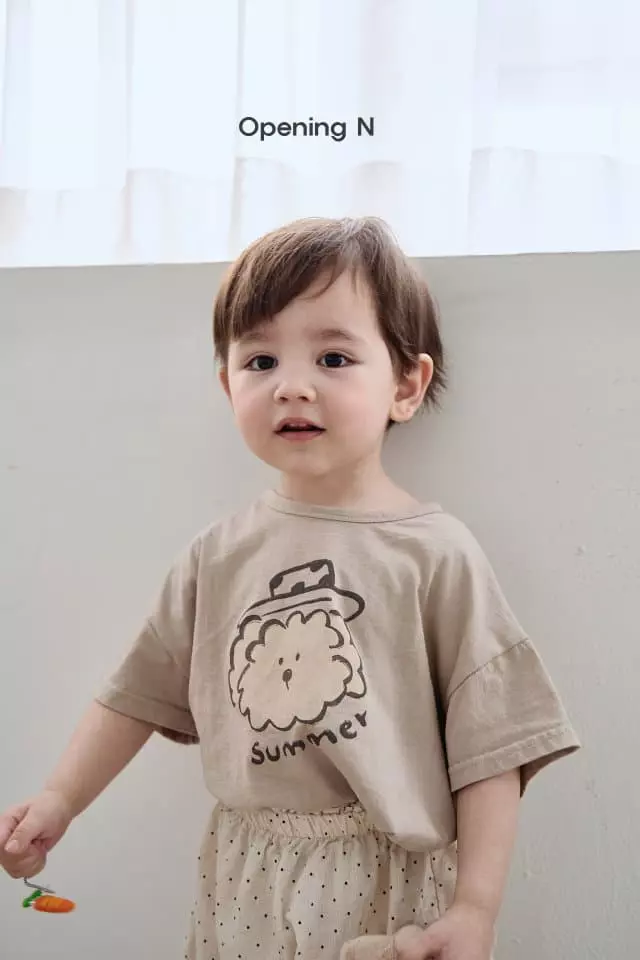Opening & - Korean Children Fashion - #toddlerclothing - Puppy Paint Tee - 10
