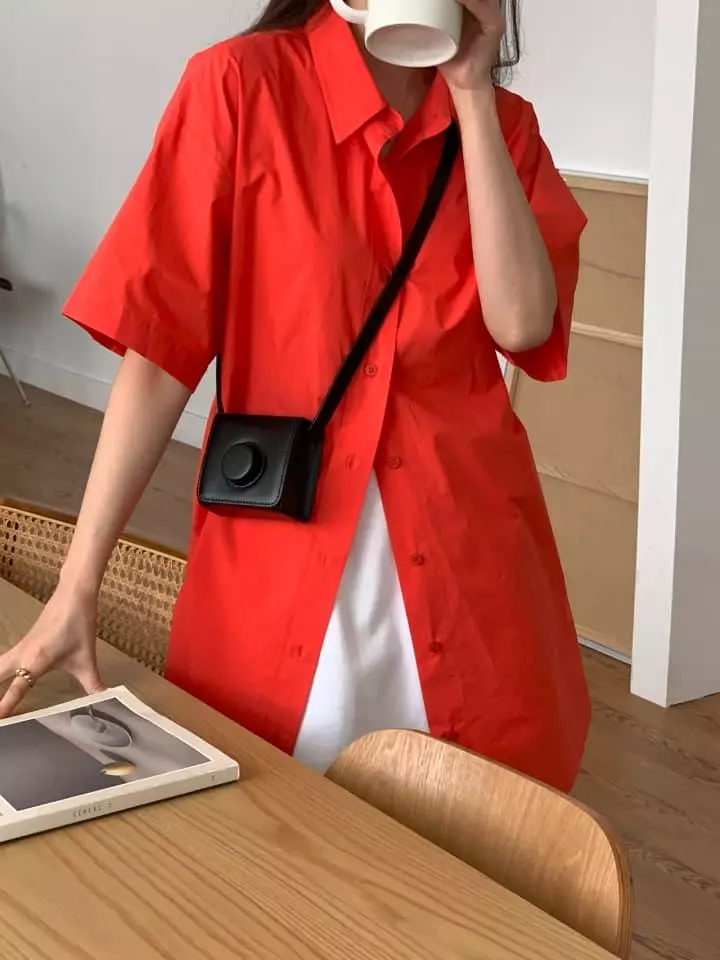 Osense - Korean Women Fashion - #momslook - Line Half One-piece - 5