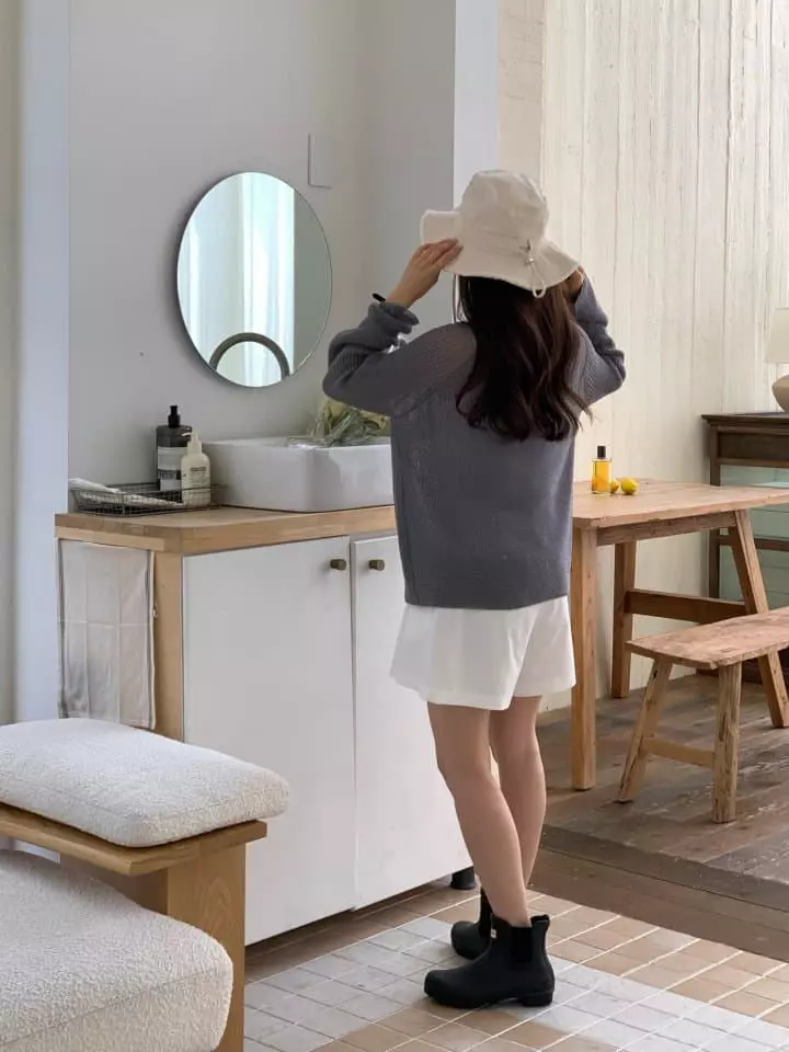 Osense - Korean Women Fashion - #momslook - One Pocket Shorts - 8