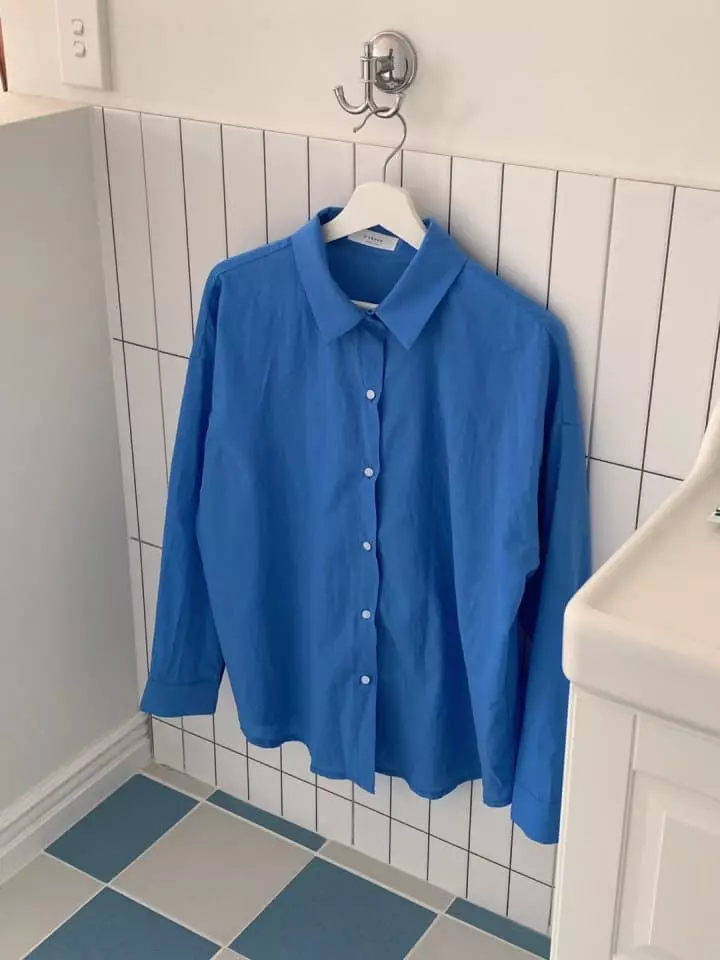 Osense - Korean Women Fashion - #momslook - Candy Color Shirt - 5