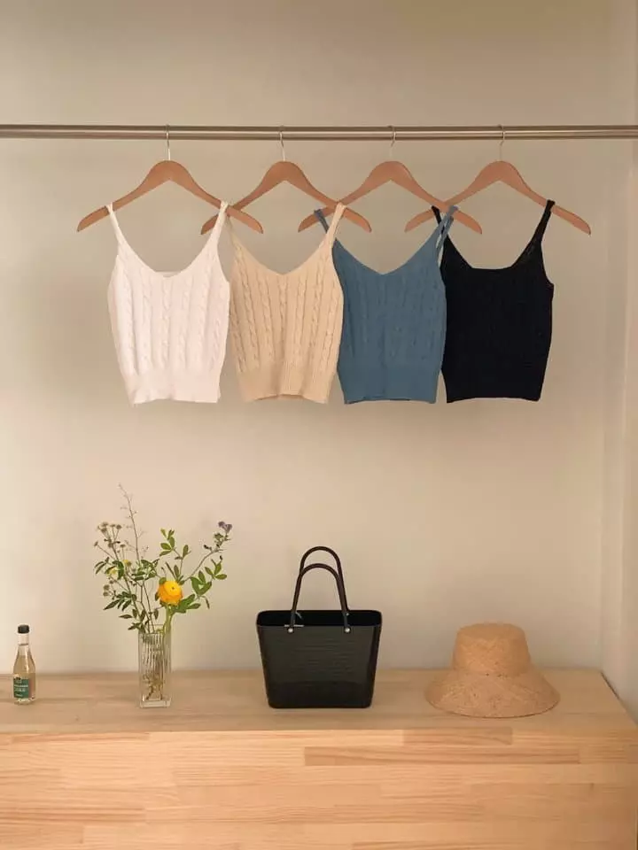 Osense - Korean Women Fashion - #pursuepretty - Polapo Sleeveless - 12