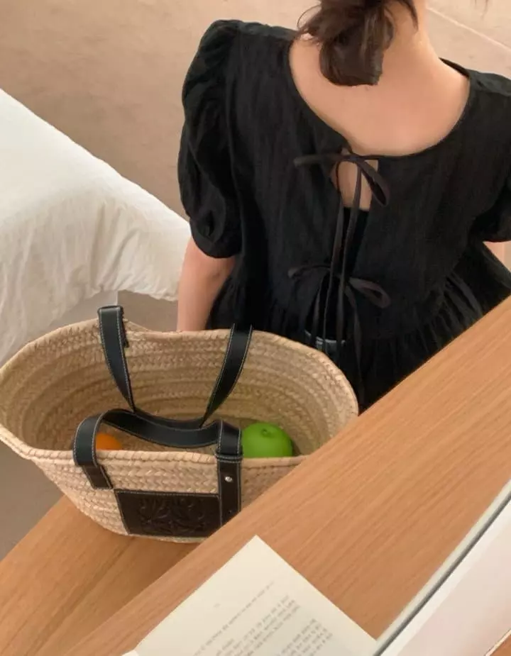 Osense - Korean Women Fashion - #pursuepretty - Bell Two Way Ribbon Blouse - 9