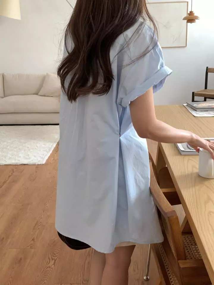 Osense - Korean Women Fashion - #romanticstyle - Line Half One-piece
