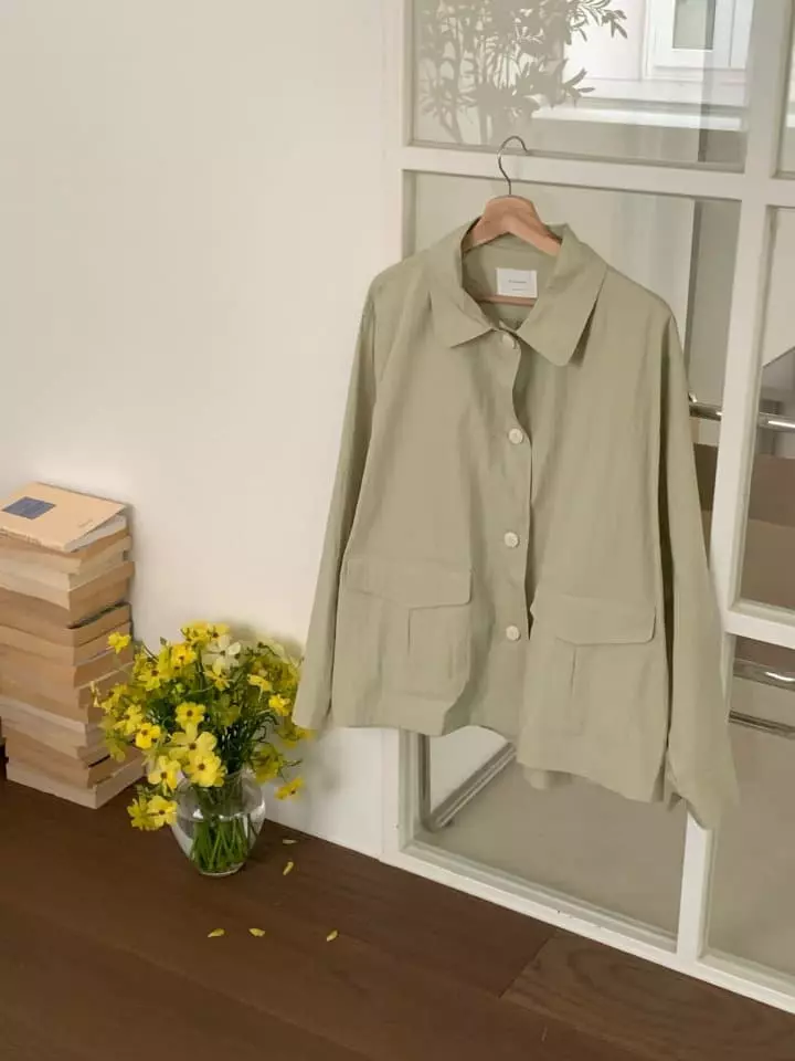Osense - Korean Women Fashion - #thelittlethings - Sand Loose Jumper - 7
