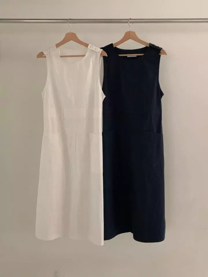 Osense - Korean Women Fashion - #womensfashion - Unit Sleeveless One-piece - 11