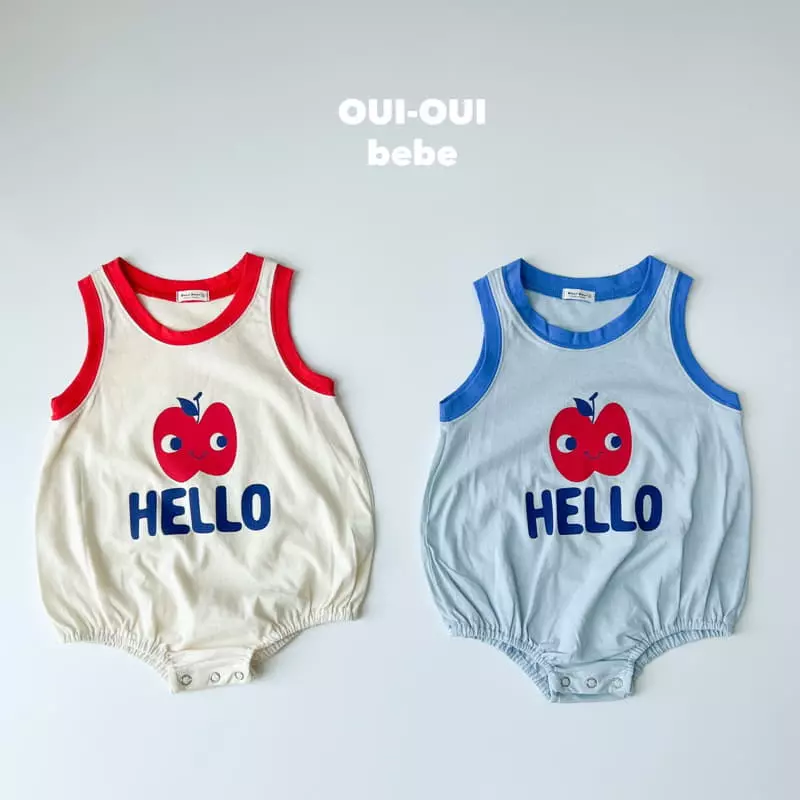 Oui Oui - Korean Baby Fashion - #babyclothing - Bebe Popo Bodysuit - 3