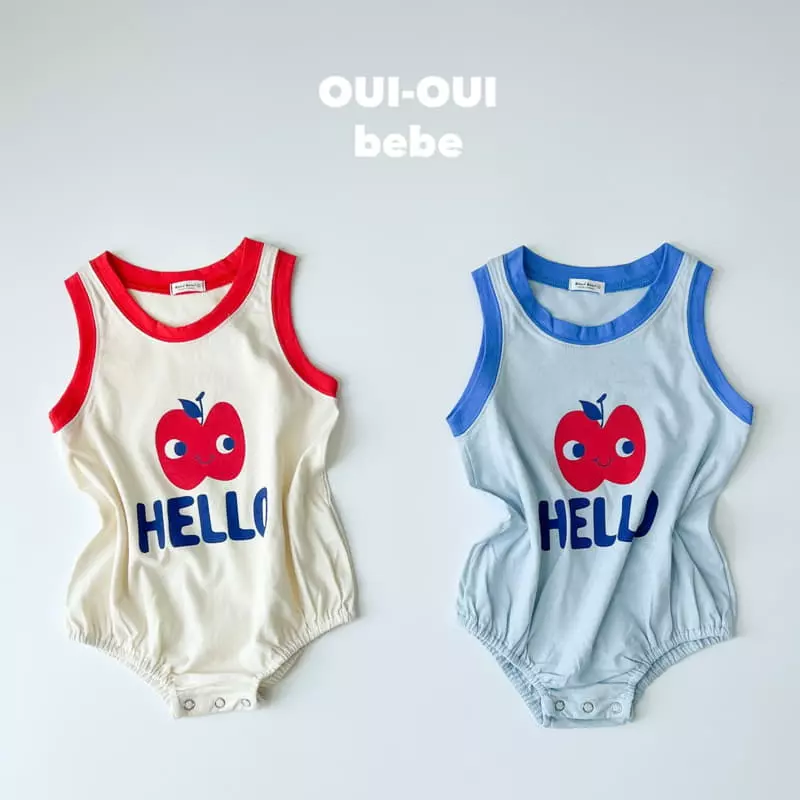 Oui Oui - Korean Baby Fashion - #babyclothing - Bebe Popo Bodysuit - 4