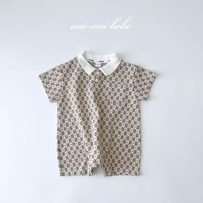 Oui Oui - Korean Baby Fashion - #smilingbaby - Bebe Urban Bodysuit - 2