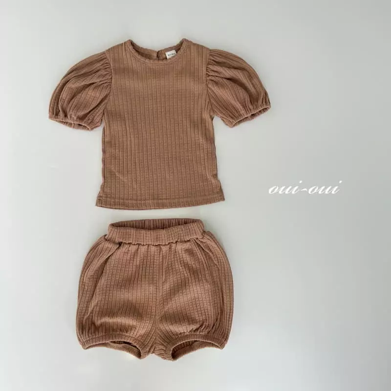 Oui Oui - Korean Children Fashion - #childofig - Lona Top Bottom Set - 9