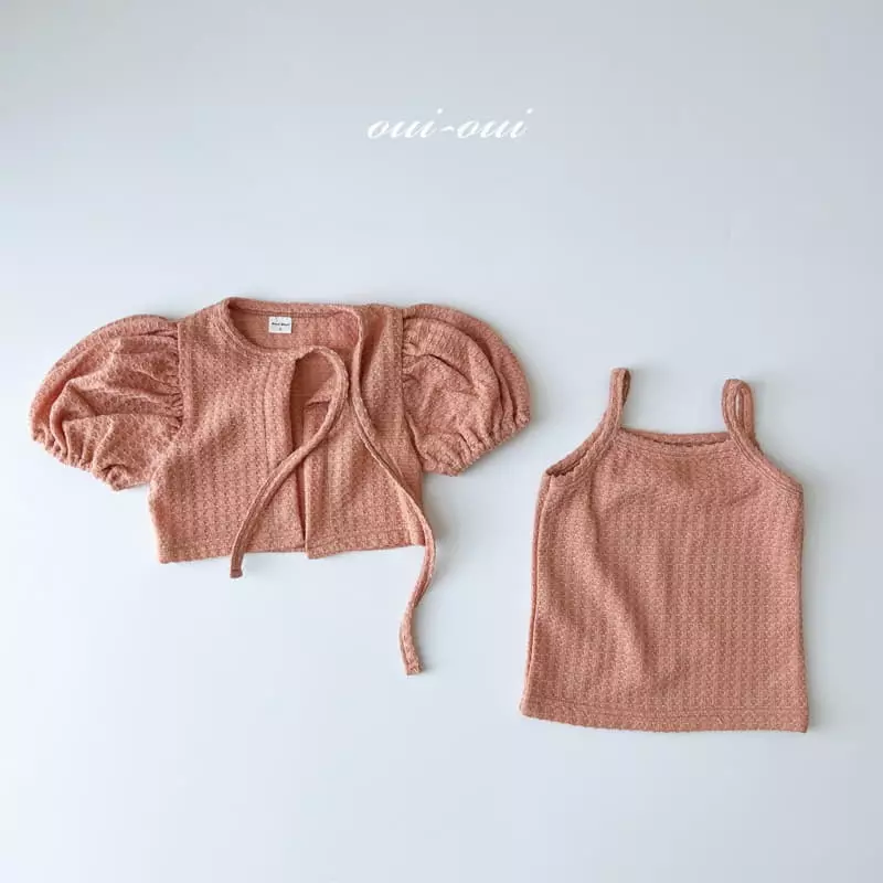 Oui Oui - Korean Children Fashion - #childofig - Salut Top Bottom Set - 7