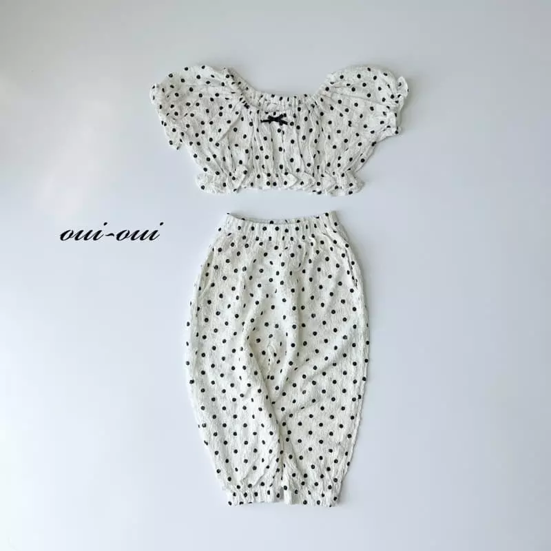 Oui Oui - Korean Children Fashion - #childofig - Candy Top Bottom Set - 6