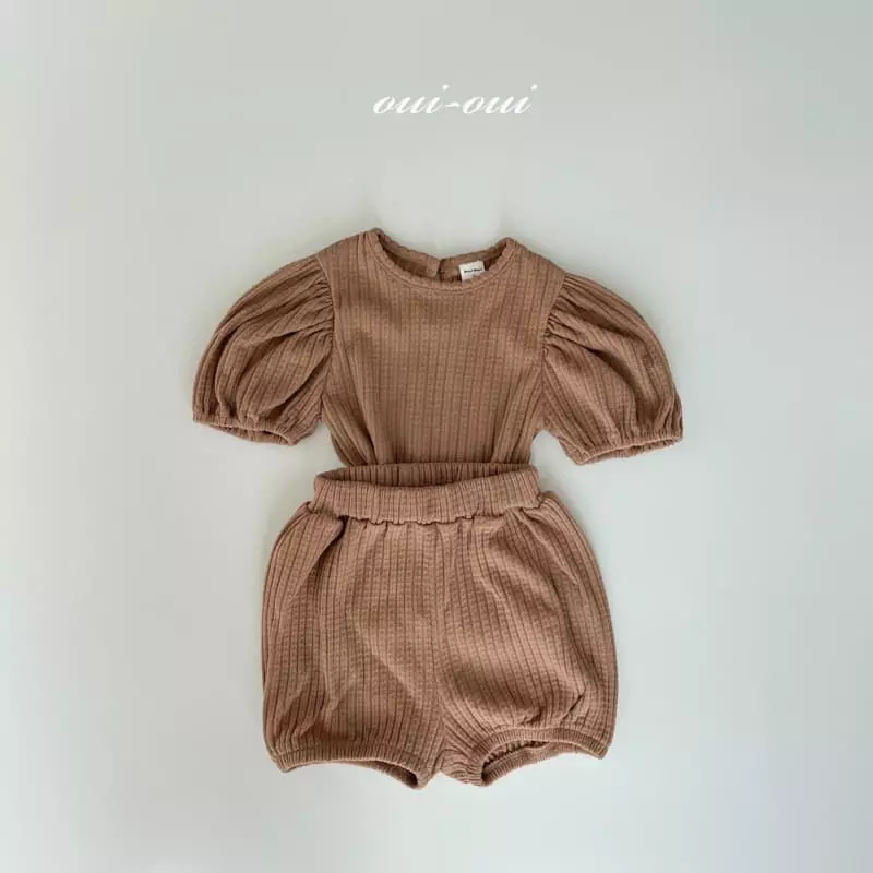 Oui Oui - Korean Children Fashion - #childrensboutique - Lona Top Bottom Set - 10