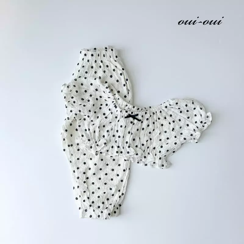 Oui Oui - Korean Children Fashion - #childrensboutique - Candy Top Bottom Set - 7