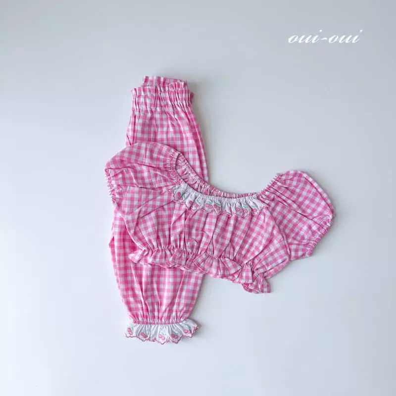 Oui Oui - Korean Children Fashion - #fashionkids - Cheche Top Bottom Set - 11