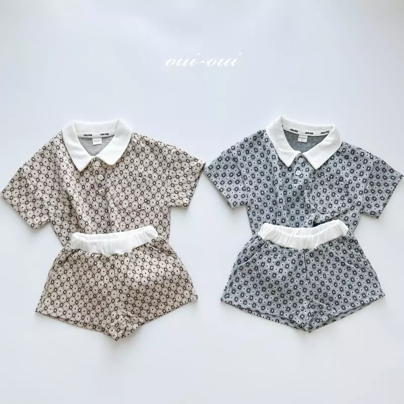 Oui Oui - Korean Children Fashion - #kidsshorts - Urban Top Bottom Set - 11