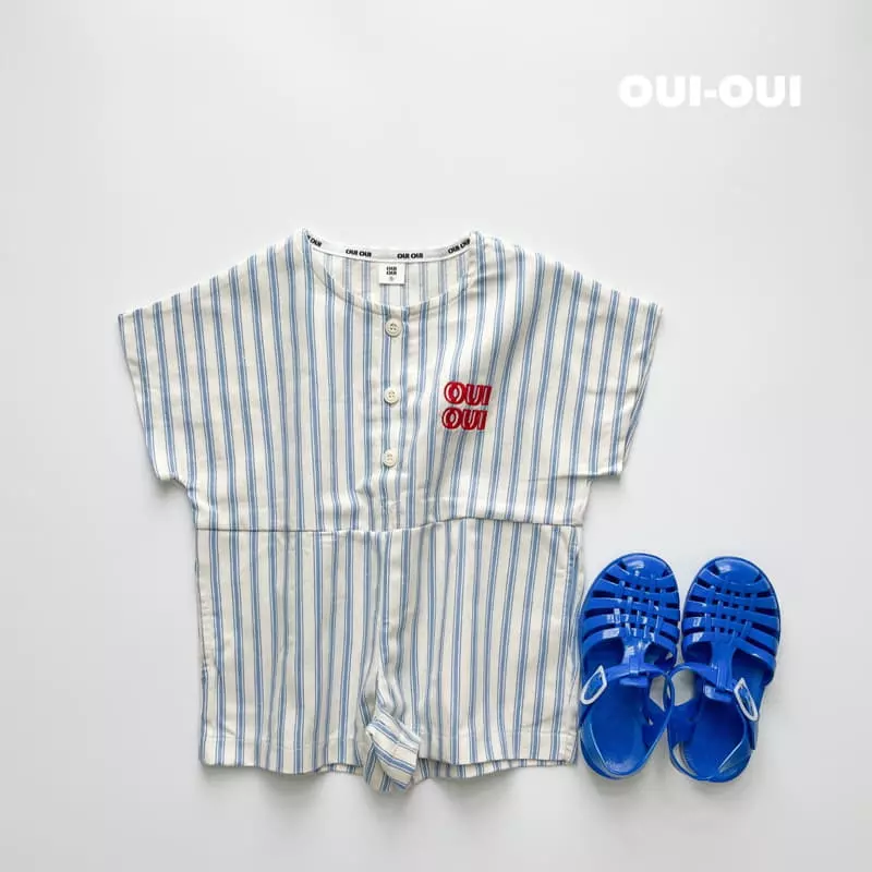 Oui Oui - Korean Children Fashion - #kidsshorts - Ppappi Overalls - 5