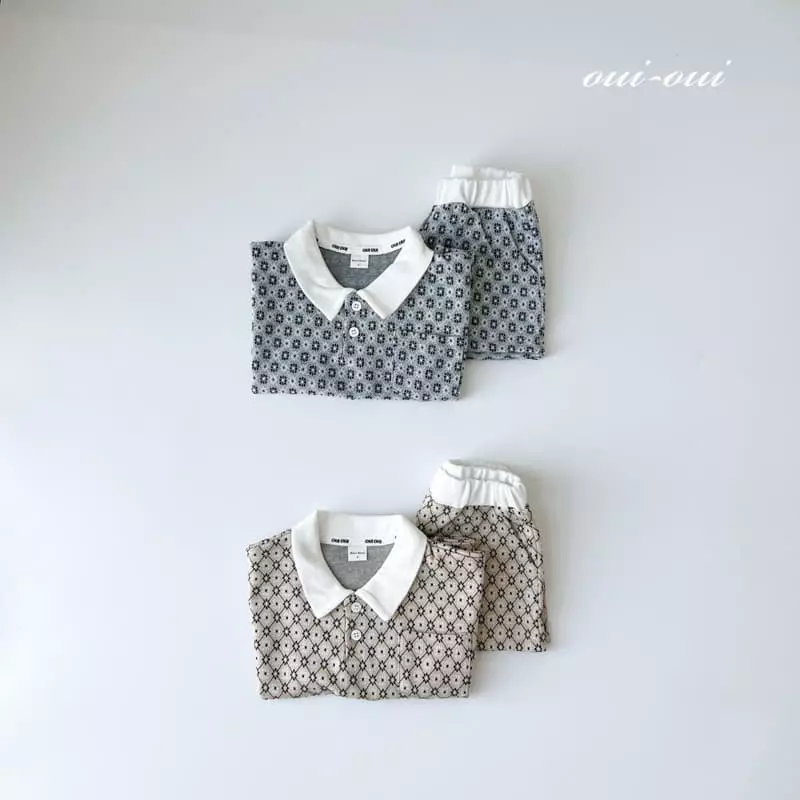 Oui Oui - Korean Children Fashion - #kidsstore - Urban Top Bottom Set - 12