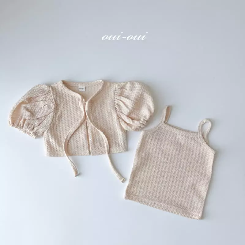 Oui Oui - Korean Children Fashion - #magicofchildhood - Salut Top Bottom Set