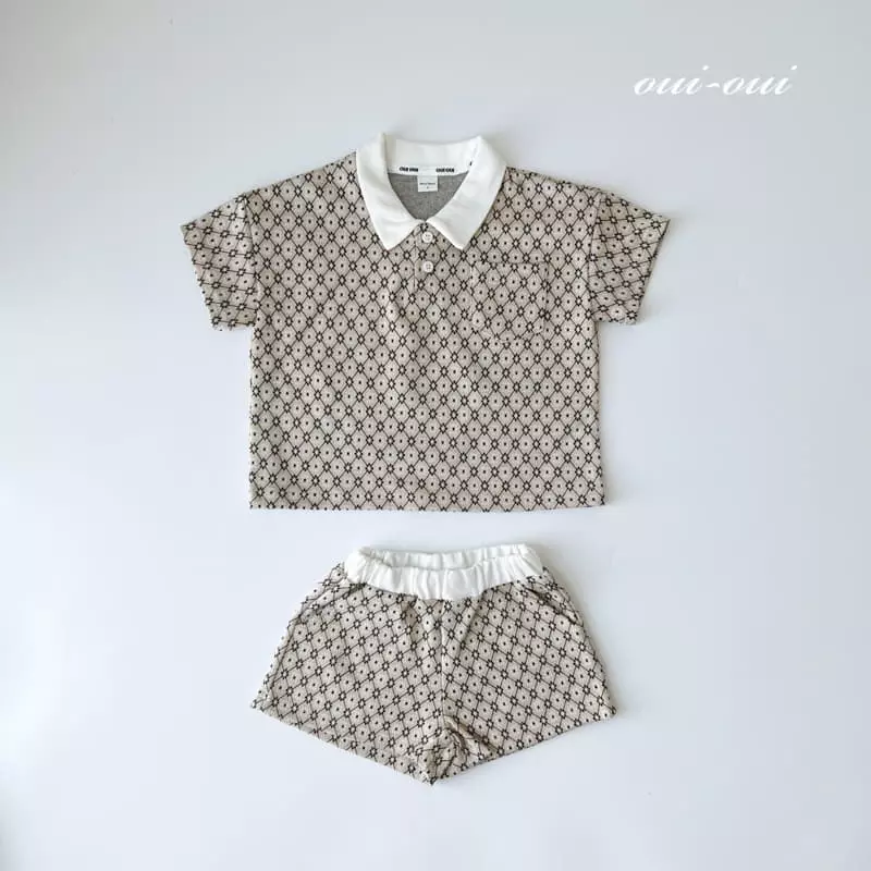 Oui Oui - Korean Children Fashion - #minifashionista - Urban Top Bottom Set