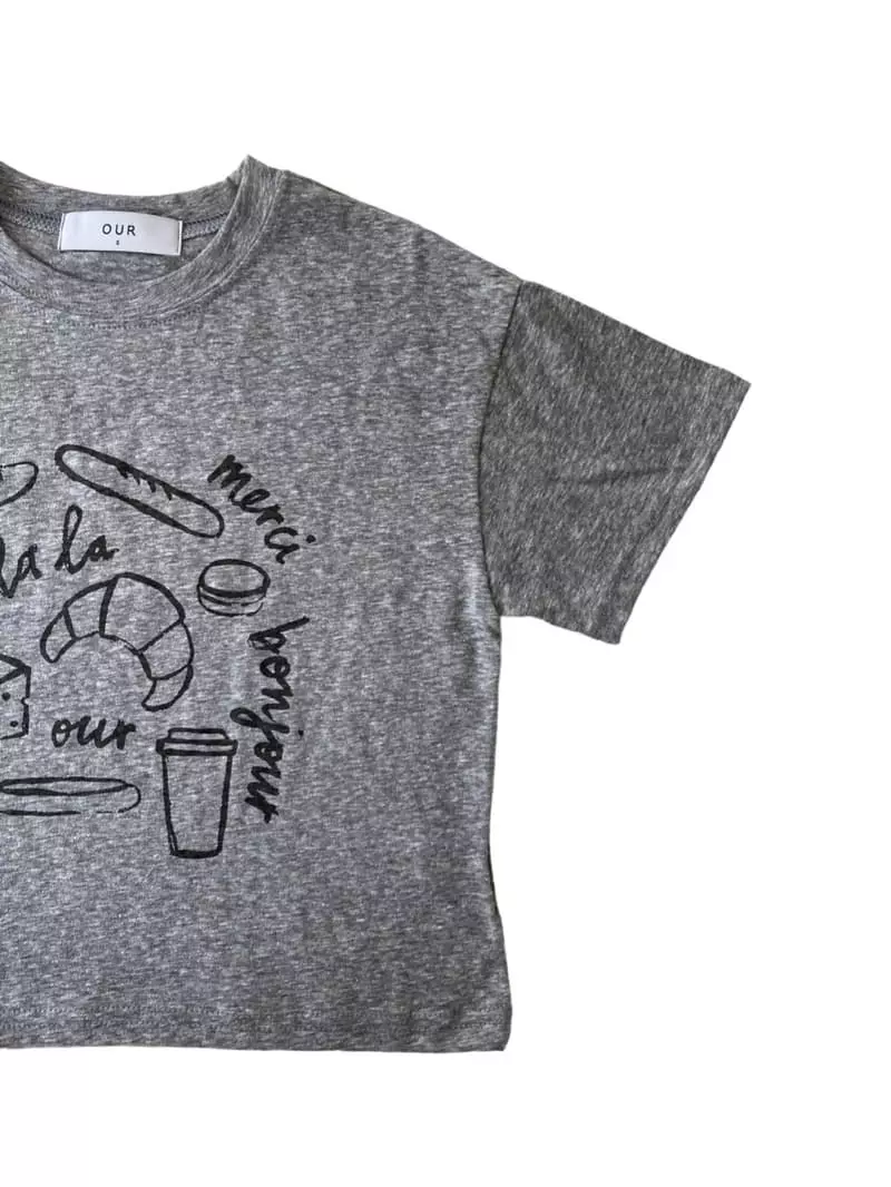 Our - Korean Children Fashion - #Kfashion4kids - French Tee - 12