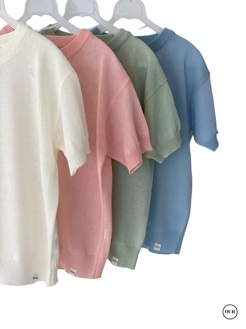 Our - Korean Children Fashion - #childofig - Terris Summer Knit Tee